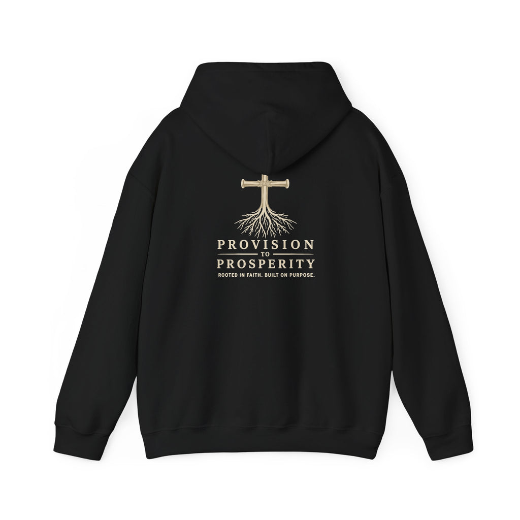 Rooted in Faith Hoodie — Cream Edition