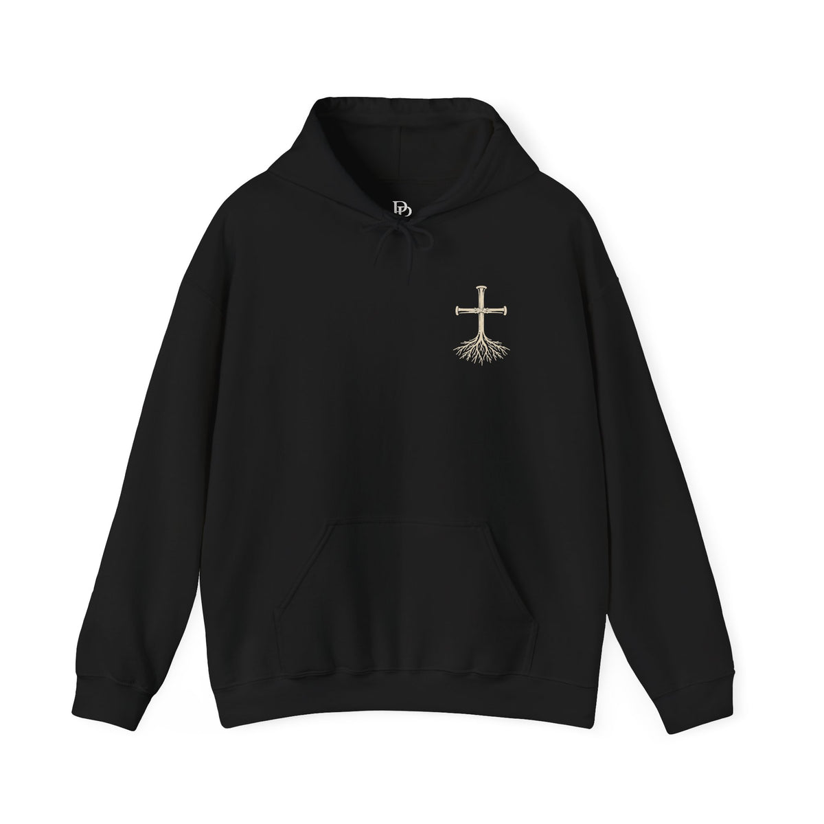 Rooted in Faith Hoodie — Cream Edition