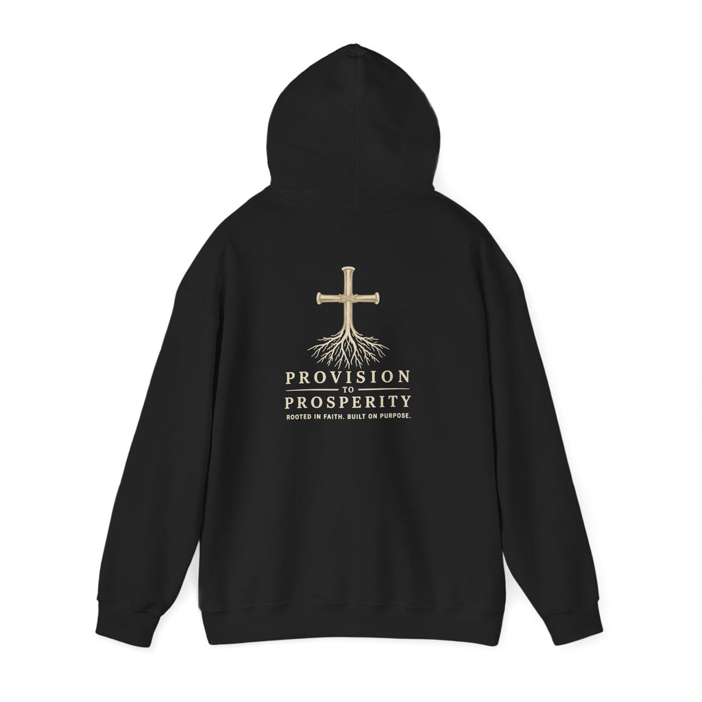 Rooted in Faith Hoodie — Cream Edition