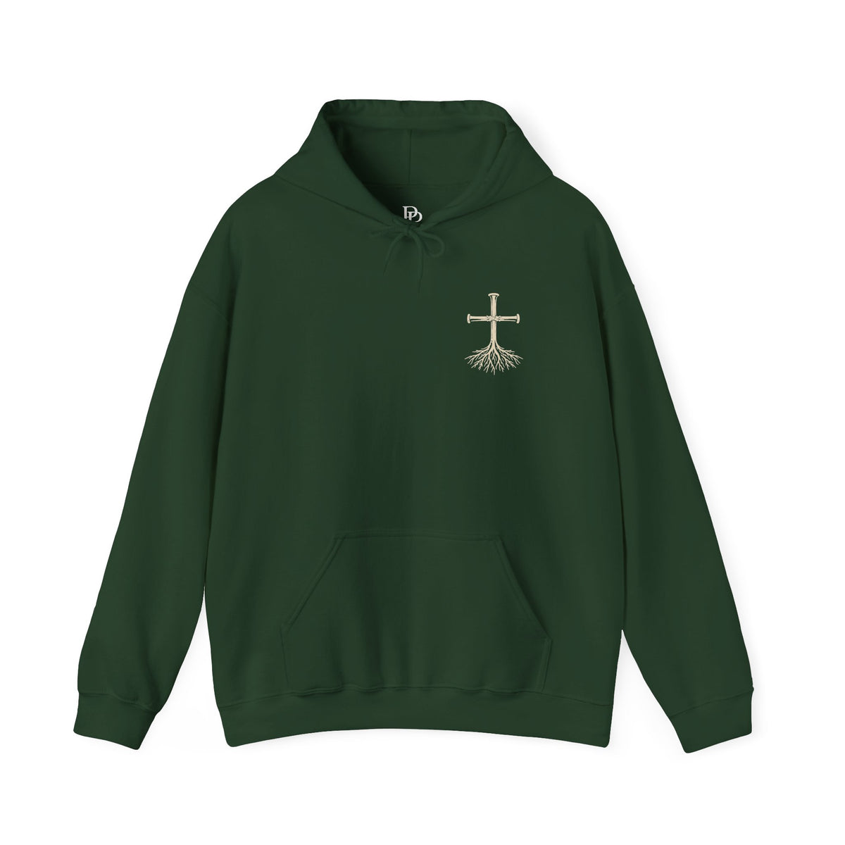 Rooted in Faith Hoodie — Cream Edition